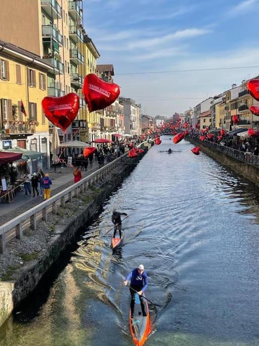 Navigli, 90 Square Meters, Free Parking Ripa Ticinese Apartment Милано Екстериор снимка